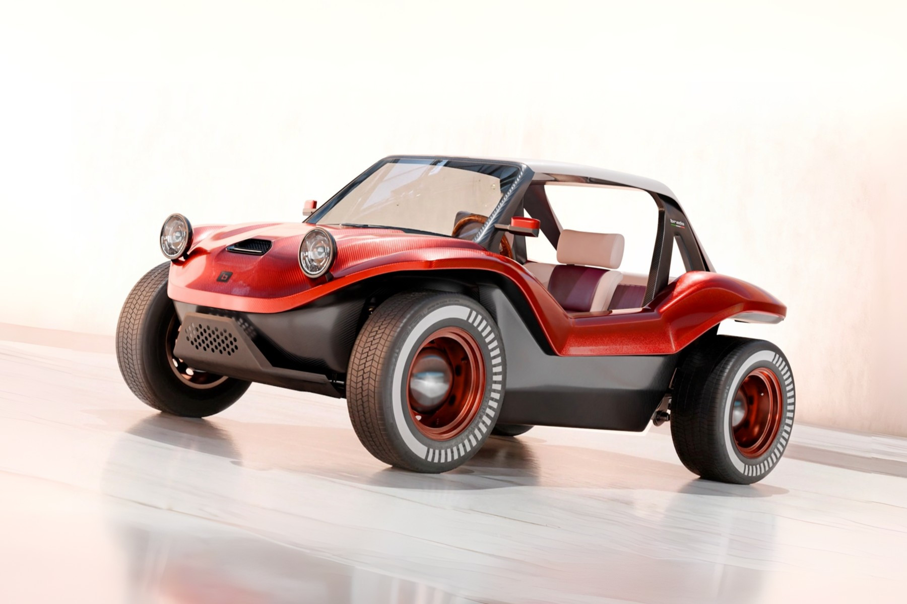 Photo of Brado Carbon Buggy: аналоговый багги в стиле Meyers Manx с карбюраторным мотором